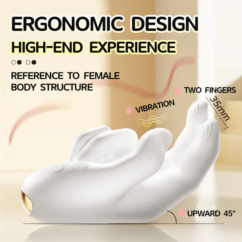 Realistic Finger Flapping G-Spot & Clitoris Vibrator