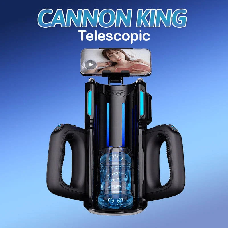 Thrusting Cannon King Automatic Male Masturbator with Replaceable Sleeve