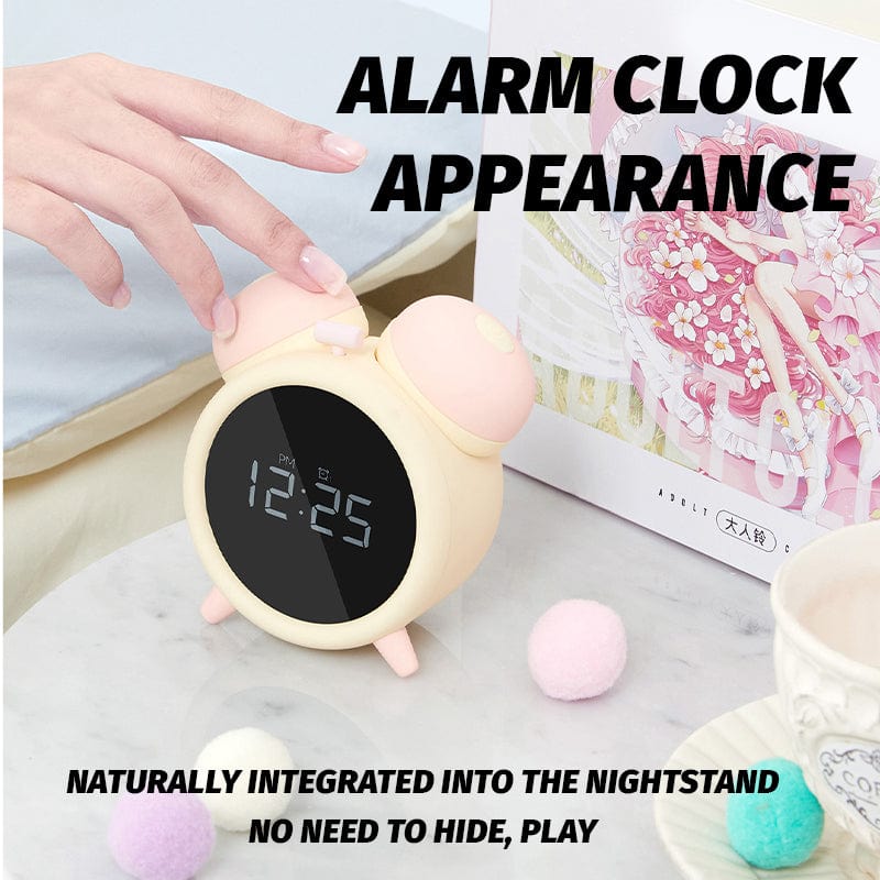 App-Controlled Sucking Vibrator Alarm Clock - 8 Suck & 9 Vibe Modes
