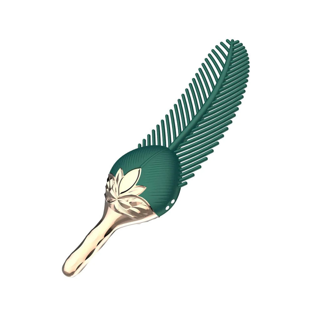 Peacock Feather Clitoral Stimulator with 10 Modes